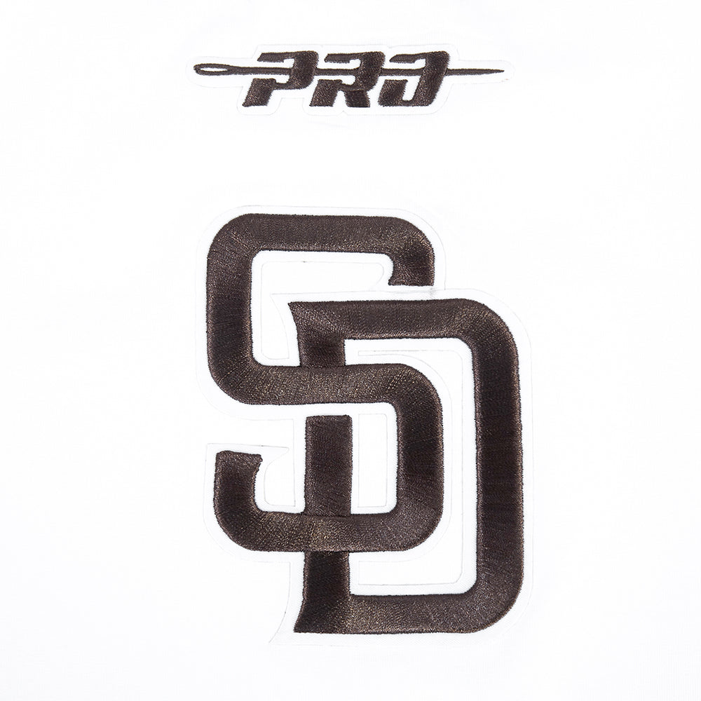 MLB SAN DIEGO PADRES CITY ARCH HAUT EN JERSEY SIMPLE POUR HOMME (BLANC)