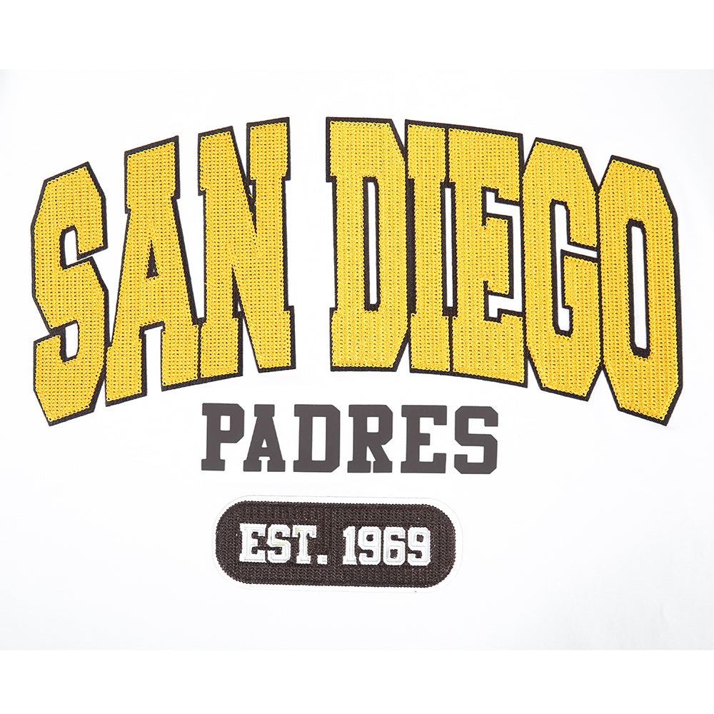 MLB SAN DIEGO PADRES CITY ARCH HAUT EN JERSEY SIMPLE POUR HOMME (BLANC)