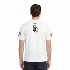 MLB SAN DIEGO PADRES CITY ARCH HAUT EN JERSEY SIMPLE POUR HOMME (BLANC)