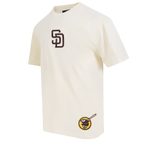 MLB SAN DIEGO PADRES WINGSPAN HAUT EN JERSEY DE COTON À ÉPAULES TOMBANTES V2 POUR HOMME (COQUILLE D'ŒUF)