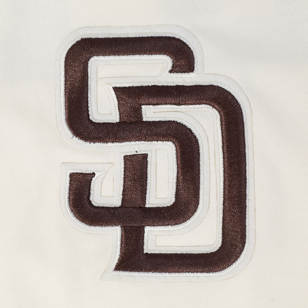 MLB SAN DIEGO PADRES WINGSPAN HAUT EN JERSEY DE COTON À ÉPAULES TOMBANTES V2 POUR HOMME (COQUILLE D'ŒUF)