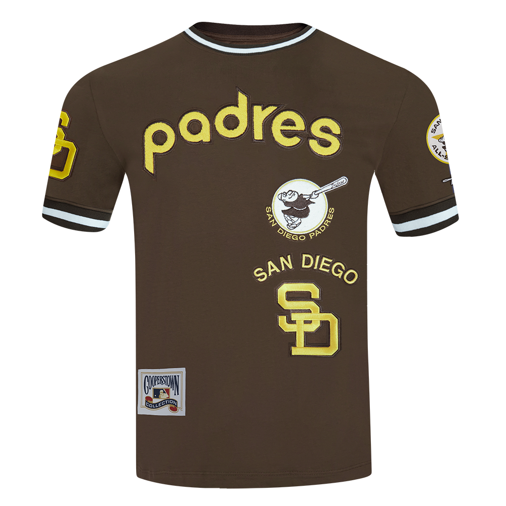 MLB SAN DIEGO PADRES RETRO CLASSICS MEN'S TOP (BROWN)