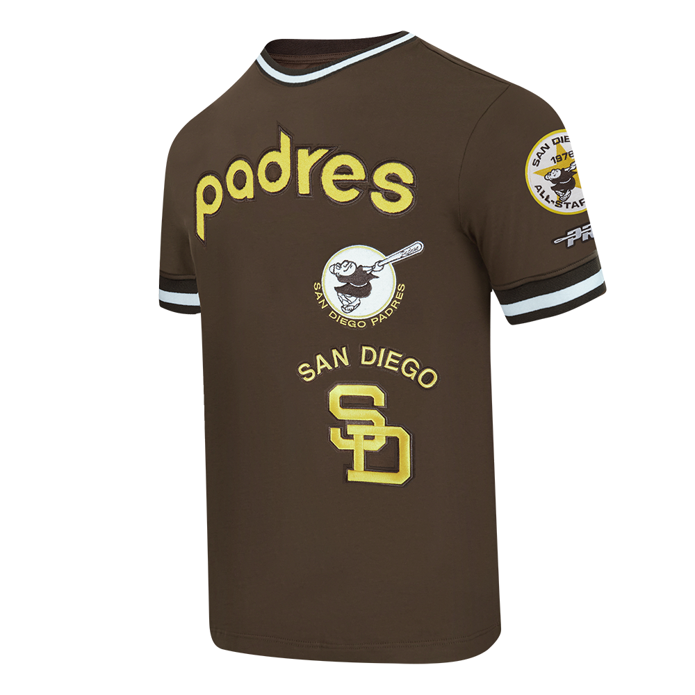 MLB SAN DIEGO PADRES RETRO CLASSICS MEN'S TOP (BROWN)
