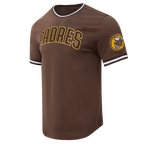 MLB SAN DIEGO PADRES CLASSIC CHENILLE MEN'S TOP (BROWN)