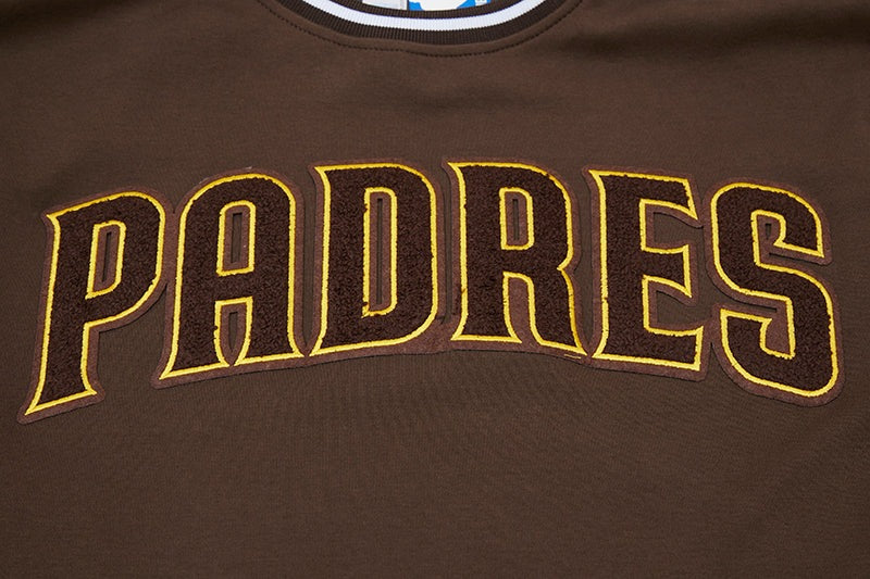 MLB SAN DIEGO PADRES CLASSIC CHENILLE MEN'S TOP (BROWN)