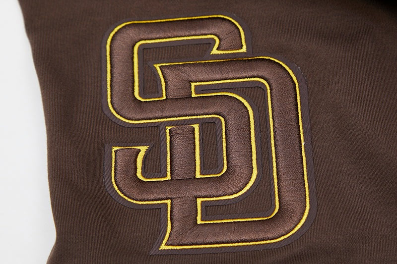 MLB SAN DIEGO PADRES CLASSIC CHENILLE MEN'S TOP (BROWN)