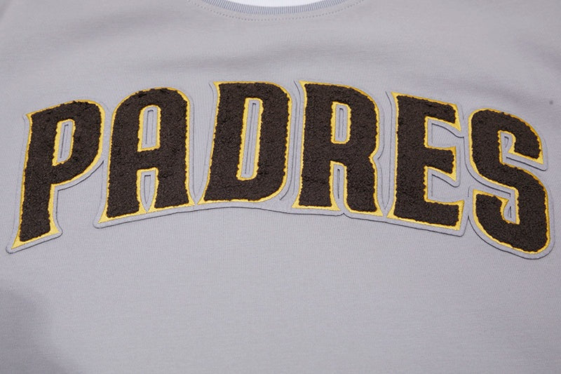 MLB SAN DIEGO PADRES CLASSIC CHENILLE HAUT POUR HOMME (GRIS)