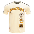 MLB SAN DIEGO PADRES RETRO CLASSIC MEN'S STRIPED TOP (EGGSHELL/BLACK)