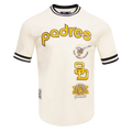MLB SAN DIEGO PADRES RETRO CLASSIC HAUT POUR HOMME (COQUILLE D'ŒUF/NOIR)