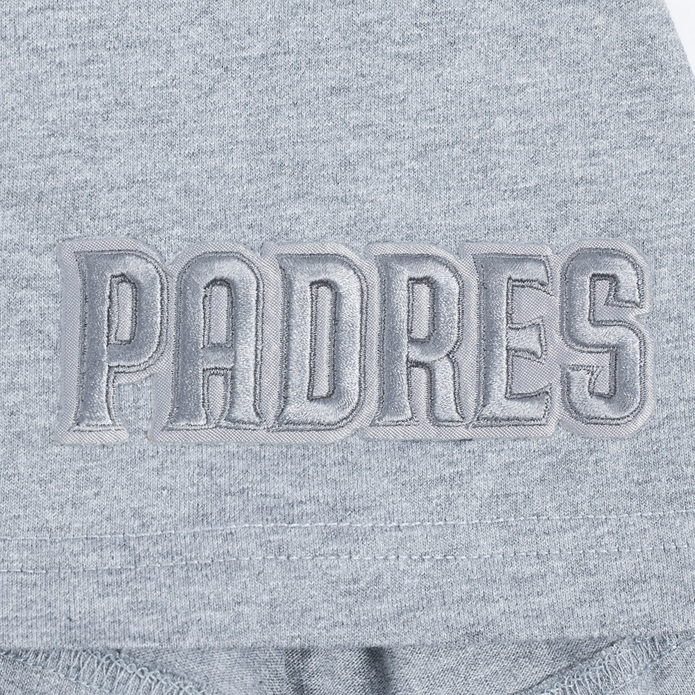 MLB SAN DIEGO PADRES NEUTRAL MEN'S  CJ DROP SHOULDER TOP (DARK HEATHER GRAY)