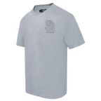 MLB SAN DIEGO PADRES NEUTRAL MEN'S  CJ DROP SHOULDER TOP (DARK HEATHER GRAY)