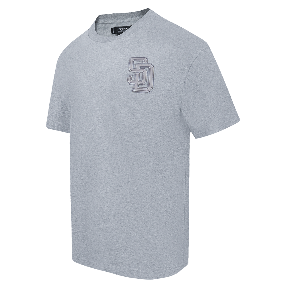MLB SAN DIEGO PADRES NEUTRAL MEN'S  CJ DROP SHOULDER TOP (DARK HEATHER GRAY)