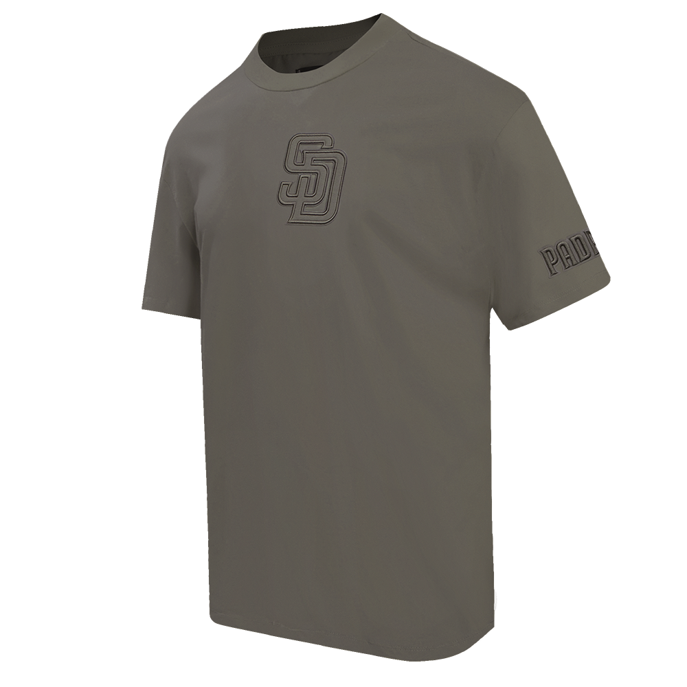 MLB SAN DIEGO PADRES NEUTRAL MEN'S  CJ DROP SHOULDER TOP (DARK TAUPE)