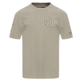MLB SAN DIEGO PADRES NEUTRAL MEN'S  CJ DROP SHOULDER TOP (TAUPE)