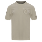 MLB SAN DIEGO PADRES NEUTRAL MEN'S  CJ DROP SHOULDER TOP (TAUPE)