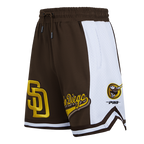 MLB SAN DIEGO PADRES SCRIPT TAIL SHORT EN MAILLE DOUBLE 2.0 POUR HOMME (BRUN)