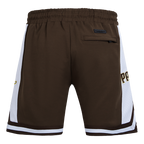 MLB SAN DIEGO PADRES SCRIPT TAIL SHORT EN MAILLE DOUBLE 2.0 POUR HOMME (BRUN)