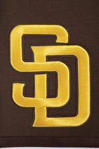 MLB SAN DIEGO PADRES SCRIPT TAIL SHORT EN MAILLE DOUBLE 2.0 POUR HOMME (BRUN)