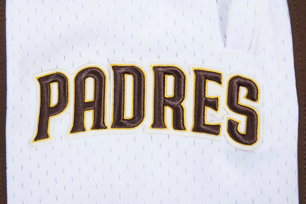 MLB SAN DIEGO PADRES SCRIPT TAIL SHORT EN MAILLE DOUBLE 2.0 POUR HOMME (BRUN)