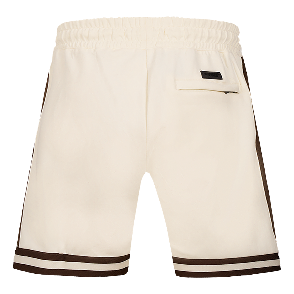 MLB SAN DIEGO PADRES SCRIPT TAIL SHORT EN MAILLE DOUBLE 2.0 POUR HOMME (COQUILLE D'ŒUF/BRUN)