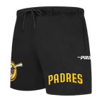 MLB SAN DIEGO PADRES SOUVENIR SHORT EN FILET POUR HOMME (NOIR)