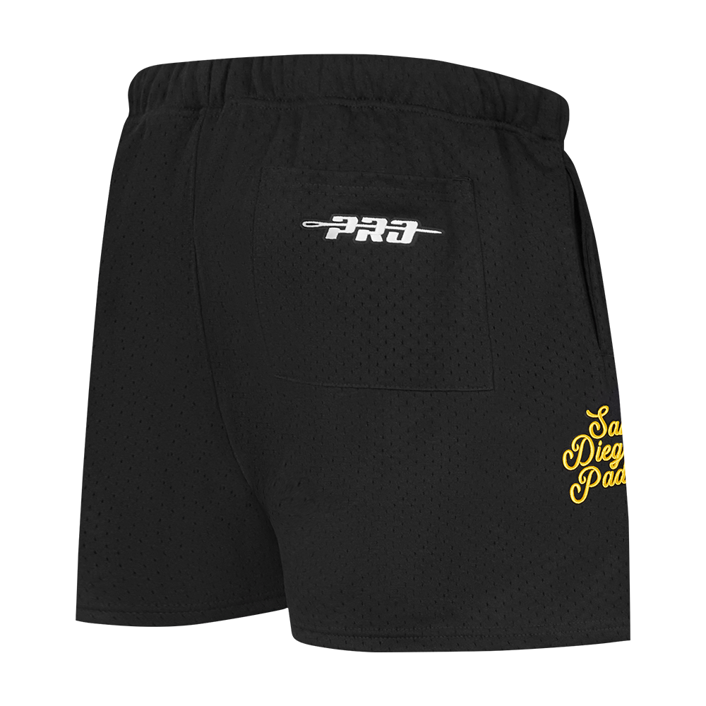 MLB SAN DIEGO PADRES SOUVENIR SHORT EN FILET POUR HOMME (NOIR)