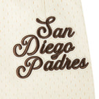 MLB SAN DIEGO PADRES SOUVENIR SHORT EN FILET POUR HOMME (COQUILLE D'ŒUF)