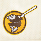 MLB SAN DIEGO PADRES SOUVENIR SHORT EN FILET POUR HOMME (COQUILLE D'ŒUF)