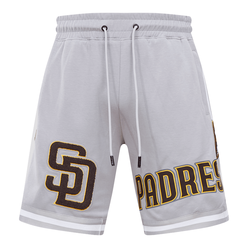 MLB SAN DIEGO PADRES CLASSIC CHENILLE MEN'S SHORT (GRAY)