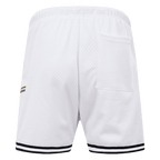 MLB SAN DIEGO PADRES LOGO MEN'S MESH SHORT (WHITE / BLACK / WHTE)
