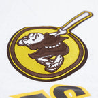 MLB SAN DIEGO PADRES LOGO MEN'S MESH SHORT (WHITE / BLACK / WHTE)