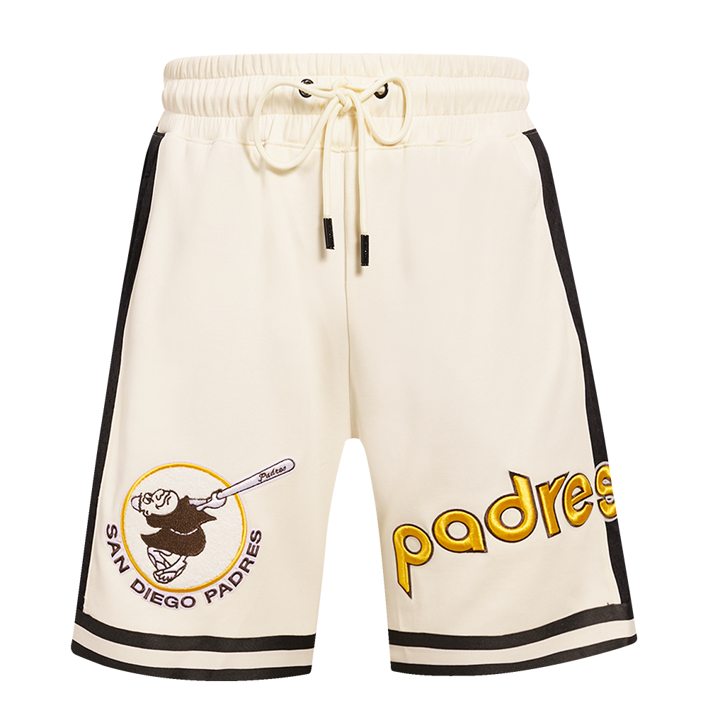 MLB SAN DIEGO PADRES RETRO CLASSIC MEN'S 2.0 SHORT (EGGSHELL/BLACK)
