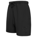 MLB SAN DIEGO PADRES NEUTRAL MEN'S  FLC SHORT (BLACK)