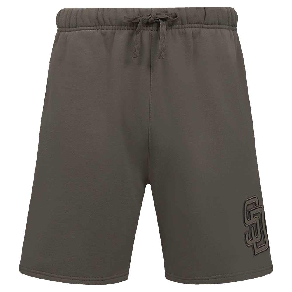 MLB SAN DIEGO PADRES NEUTRAL SHORT EN MOLLETON POUR HOMME (TAUPE FONCÉ)