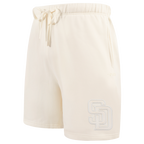 MLB SAN DIEGO PADRES NEUTRAL MEN'S  FLC SHORT (EGGSHELL)