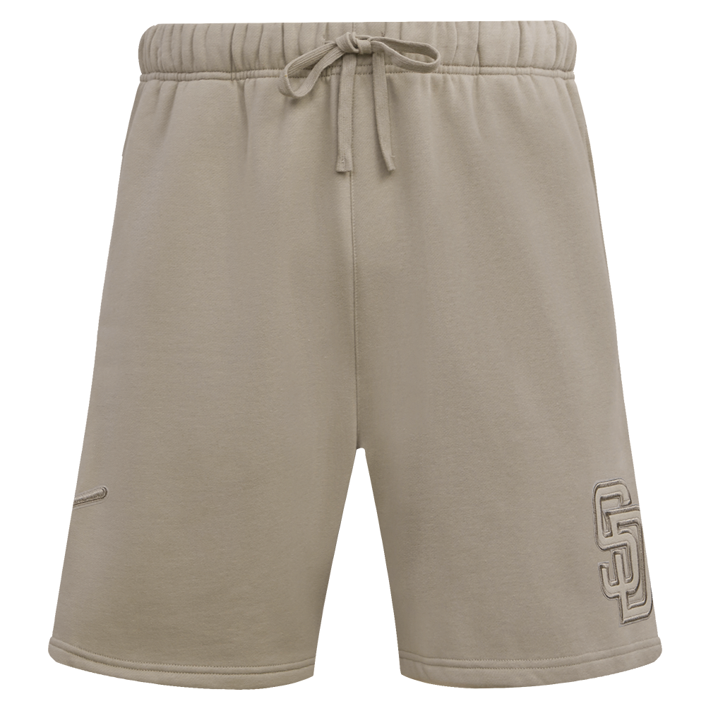 MLB SAN DIEGO PADRES NEUTRAL MEN'S  FLC SHORT (TAUPE)