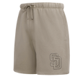 MLB SAN DIEGO PADRES NEUTRAL MEN'S  FLC SHORT (TAUPE)