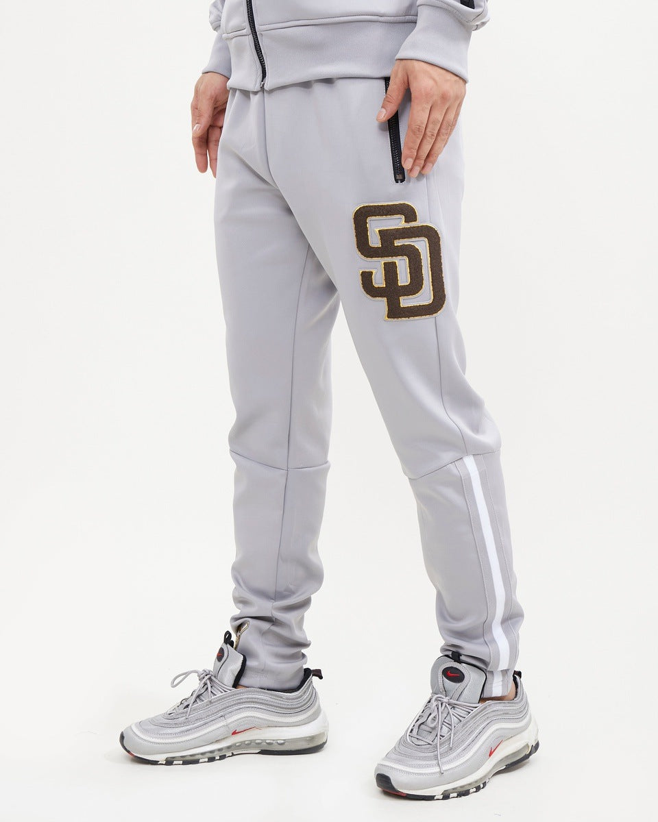 MLB SAN DIEGO PADRES CLASSIC MEN'S TRACK PANT (GRAY)