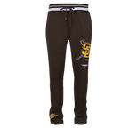 MLB SAN DIEGO PADRES MASH UP PANTALON OUATÉ EN MOLLETON CÔTELÉ POUR HOMME (BRUN)