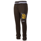 MLB SAN DIEGO PADRES MASH UP PANTALON OUATÉ EN MOLLETON CÔTELÉ POUR HOMME (BRUN)