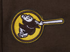 MLB SAN DIEGO PADRES MASH UP PANTALON OUATÉ EN MOLLETON CÔTELÉ POUR HOMME (BRUN)