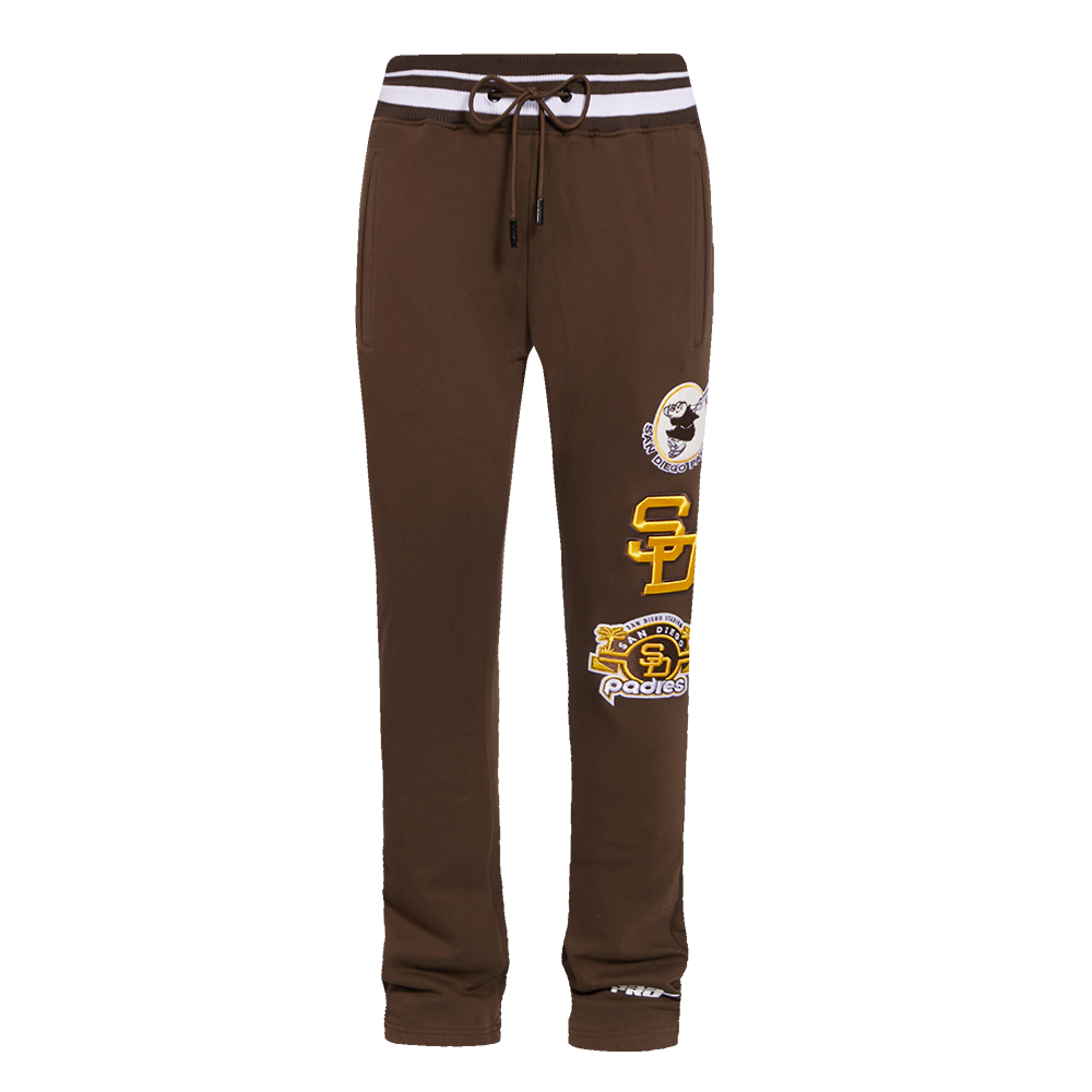 MLB SAN DIEGO PADRES RETRO CLASSIC MEN'S SWEATPANT (BROWN)