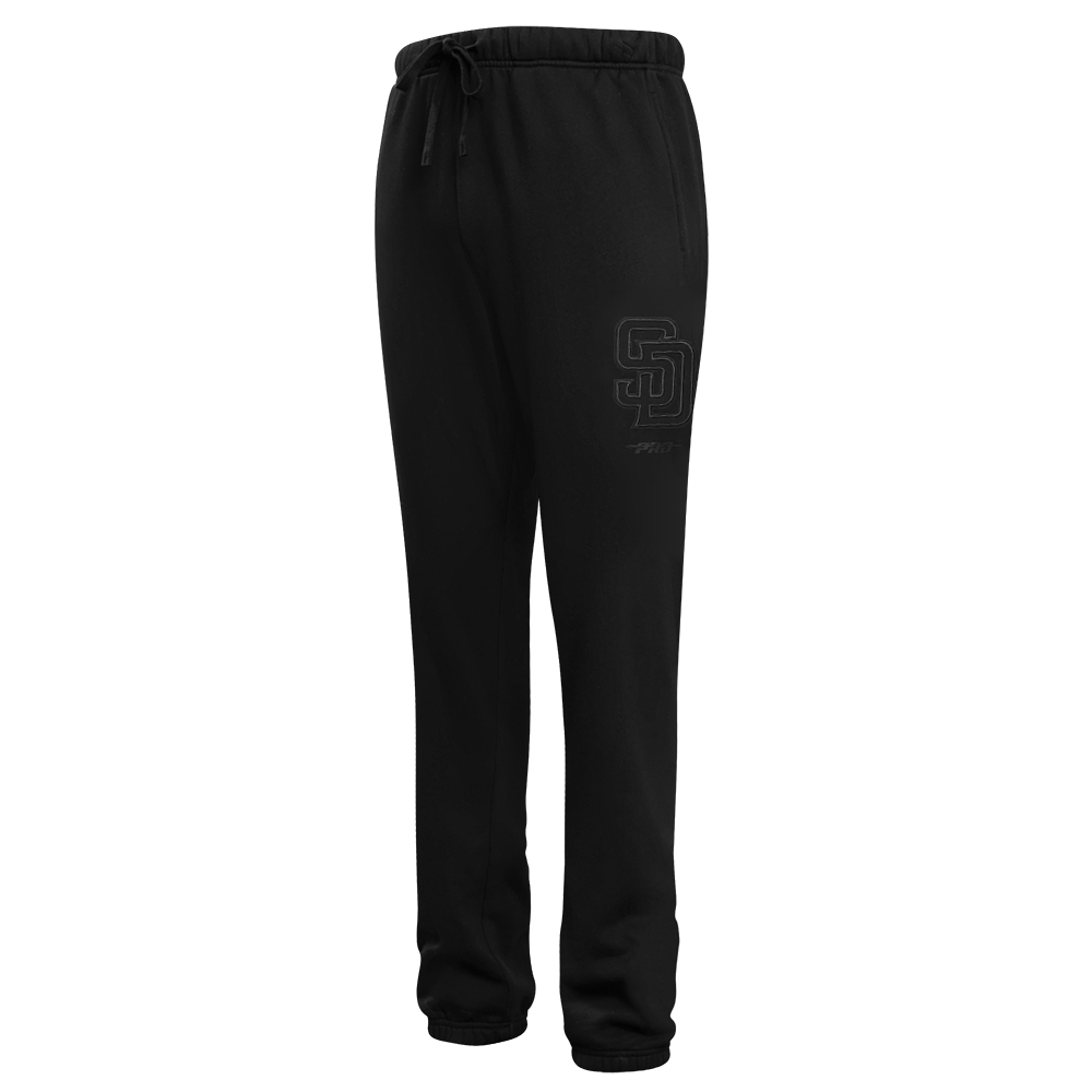 MLB SAN DIEGO PADRES NEUTRAL MEN'S  FLC SWEATPANT (BLACK)