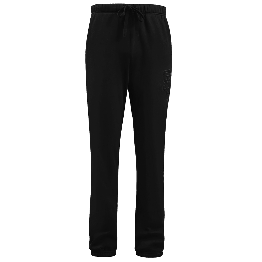 MLB SAN DIEGO PADRES NEUTRAL MEN'S  FLC SWEATPANT (BLACK)