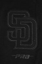 MLB SAN DIEGO PADRES NEUTRAL MEN'S  FLC SWEATPANT (BLACK)