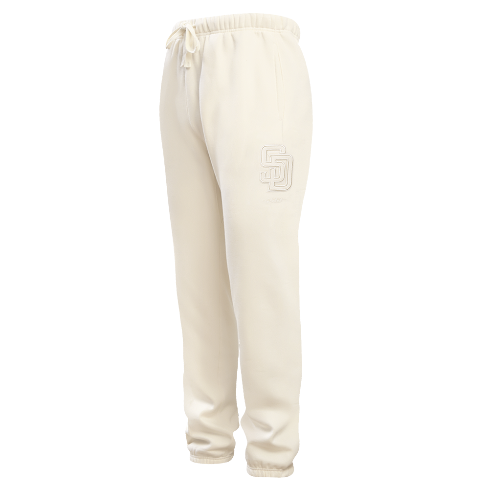 MLB SAN DIEGO PADRES NEUTRAL MEN'S  FLC SWEATPANT (EGGSHELL)