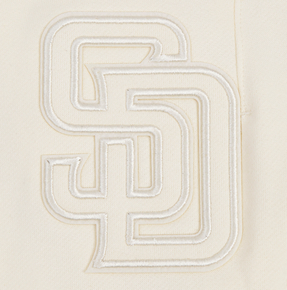 MLB SAN DIEGO PADRES NEUTRAL MEN'S  FLC SWEATPANT (EGGSHELL)