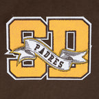 MLB SAN DIEGO PADRES TEAM PENNANTS MEN'S PULLOVER HOODIE (BROWN)