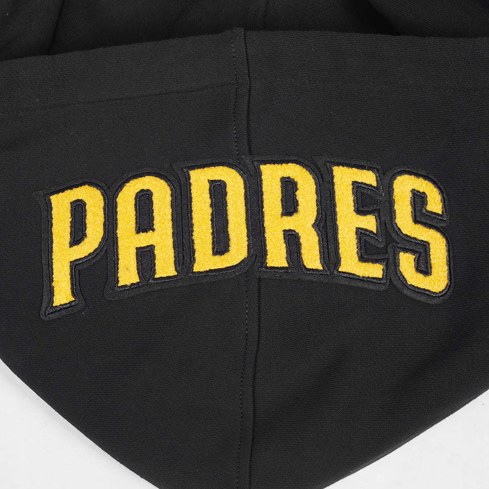 MLB SAN DIEGO PADRES SOUVENIR MEN'S FLC PO HOODIE (BLACK)