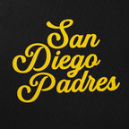 MLB SAN DIEGO PADRES SOUVENIR MEN'S FLC PO HOODIE (BLACK)